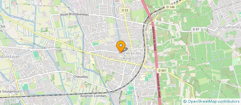 localisation de l'entreprise MADAME RAYMONDE ACHARD  MORIERES-LES-AVIGNON