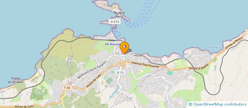 localisation de l'entreprise MADAME RAYMONDE AIROLDI à L'ILE ROUSSE