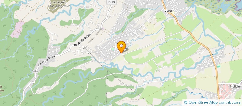 localisation de l'entreprise MADAME RAYMONDE ALLAMELOU  SAINTE-ROSE