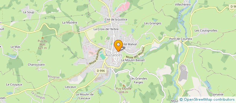 localisation de l'entreprise MADAME RAYMONDE ALLARD à AUZANCES