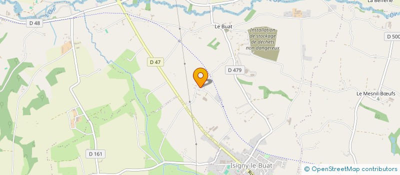localisation de l'entreprise MADAME RAYMONDE BENOIT à ISIGNY-LE-BUAT