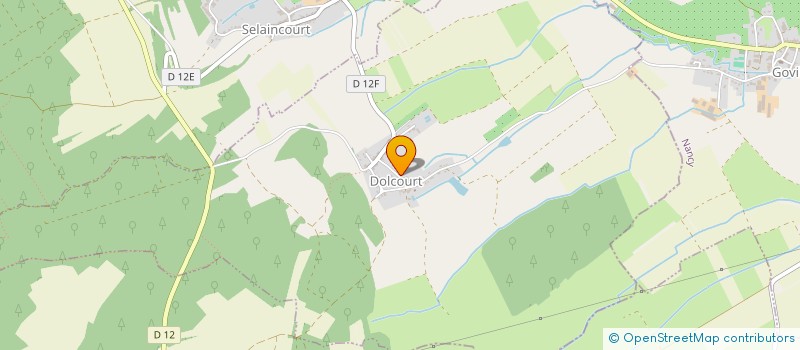 localisation de l'entreprise MADAME RAYMONDE BESANCENEZ  DOLCOURT