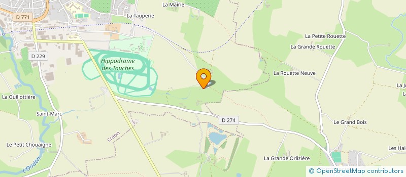 localisation de l'entreprise MADAME RAYMONDE BEUCHER  CRAON