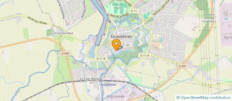 localisation de l'entreprise MADAME RAYMONDE BIRY à GRAVELINES
