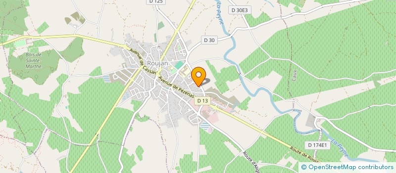 localisation de l'entreprise MADAME RAYMONDE CASTAN à MONTESQUIEU