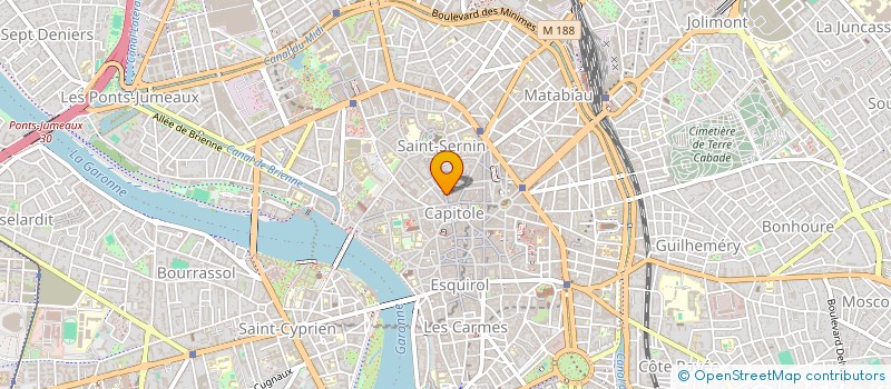 localisation de l'entreprise MADAME RAYMONDE CIGU  TOULOUSE