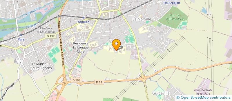 localisation de l'entreprise MADAME RAYMONDE COCHONNEAU à ARPAJON