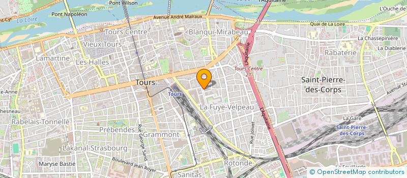localisation de l'entreprise MADAME RAYMONDE CORDONNIER à TOURS