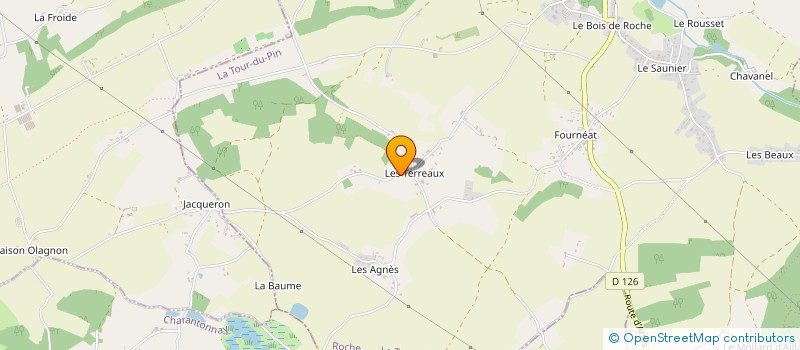 localisation de l'entreprise MADAME RAYMONDE DREVON  ROCHE