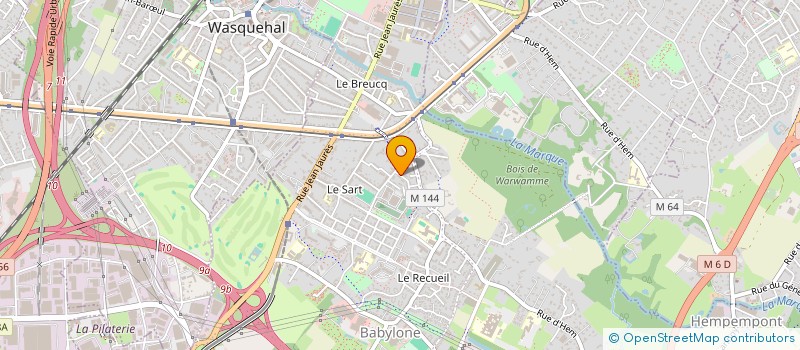 localisation de l'entreprise MADAME RAYMONDE DUFLOS à VILLENEUVE-D'ASCQ