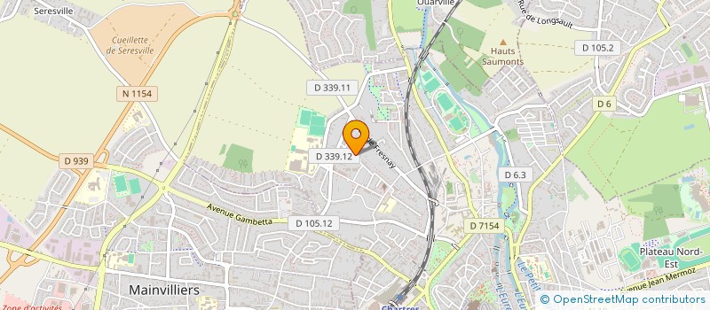 localisation de l'entreprise MADAME RAYMONDE EL ZEND à CHARTRES