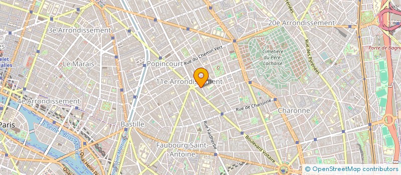 localisation de l'entreprise MADAME RAYMONDE EYGRET  PARIS