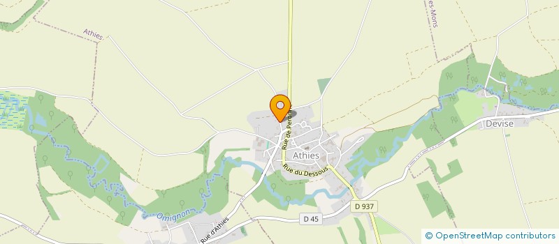 localisation de l'entreprise MADAME RAYMONDE FACHE  SAINT-CHRIST-BRIOST