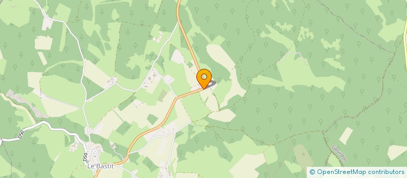 localisation de l'entreprise MADAME RAYMONDE FERRIE  LE BASTIT