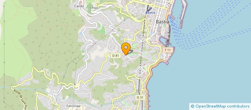 localisation de l'entreprise MADAME RAYMONDE FURFARO à BASTIA
