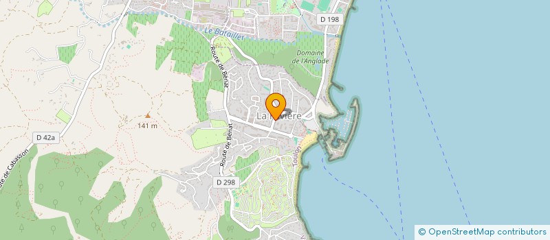 localisation de l'entreprise MADAME RAYMONDE GALLIANO  BORMES-LES-MIMOSAS