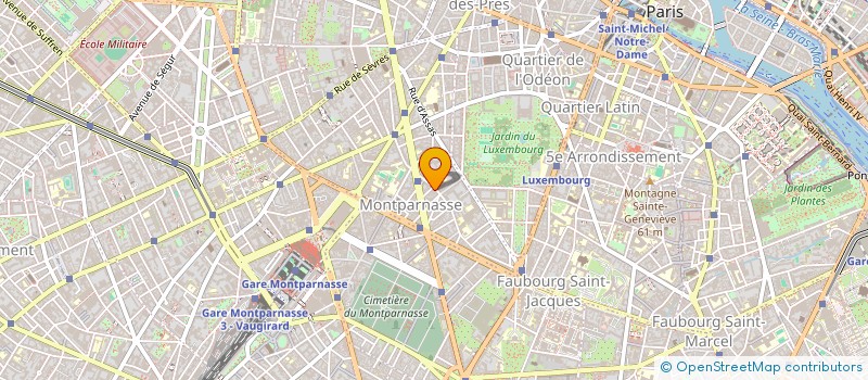 localisation de l'entreprise MADAME RAYMONDE GARD à PARIS