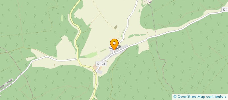 localisation de l'entreprise MADAME RAYMONDE GOGNIAT  VERNOT