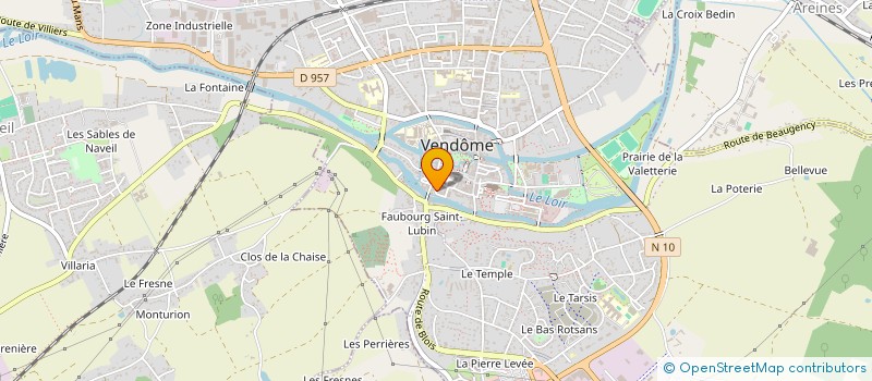 localisation de l'entreprise MADAME RAYMONDE GONI  VENDOME