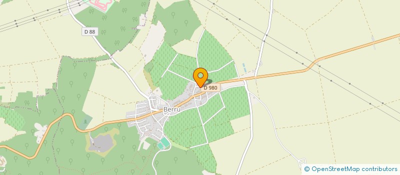 localisation de l'entreprise MADAME RAYMONDE HERY  BERRU