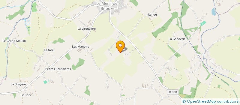 localisation de l'entreprise MADAME RAYMONDE HUET à LE MENIL-DE-BRIOUZE