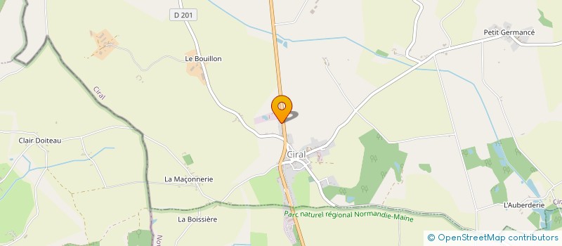 localisation de l'entreprise MADAME RAYMONDE JEAN à SAINT-ELLIER-LES-BOIS