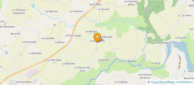 localisation de l'entreprise MADAME RAYMONDE JUVAUX à CAULNES