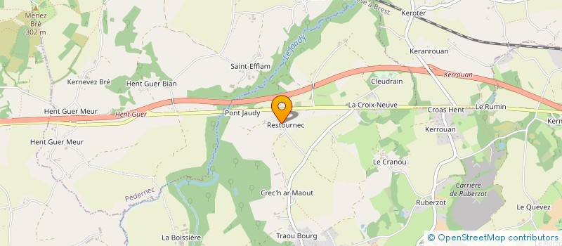 localisation de l'entreprise MADAME RAYMONDE LAGADOU  TREGLAMUS