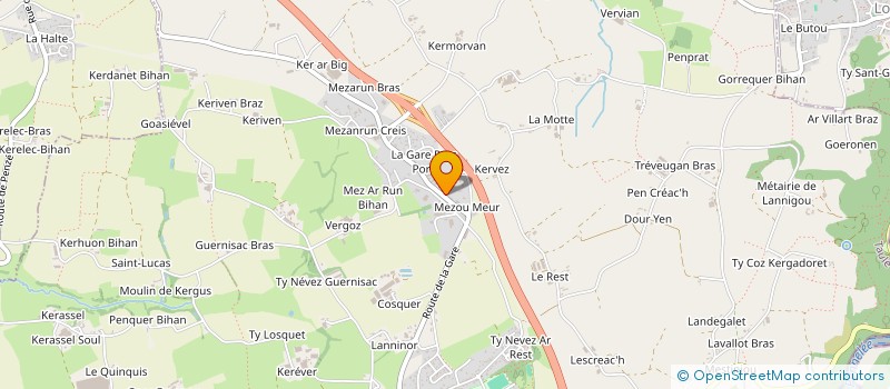 localisation de l'entreprise MADAME RAYMONDE LE BER  TAULE