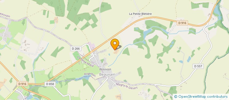 localisation de l'entreprise MADAME RAYMONDE LE COQ à BEAUVAIN