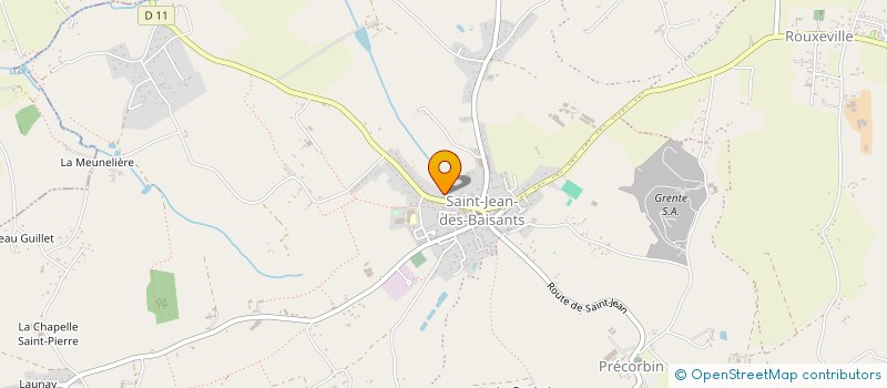 localisation de l'entreprise MADAME RAYMONDE LEMAGNEN  SAINT-JEAN-D'ELLE