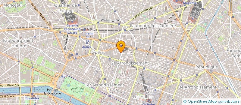 localisation de l'entreprise MADAME RAYMONDE LEMARCHAND  PARIS