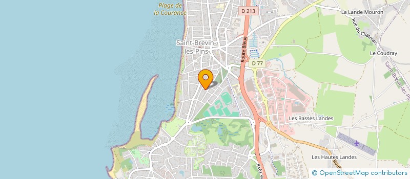 localisation de l'entreprise MADAME RAYMONDE MALBOEUF à SAINT-BREVIN-LES-PINS
