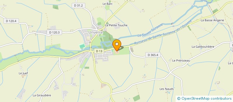 localisation de l'entreprise MADAME RAYMONDE MENAGER à UNVERRE