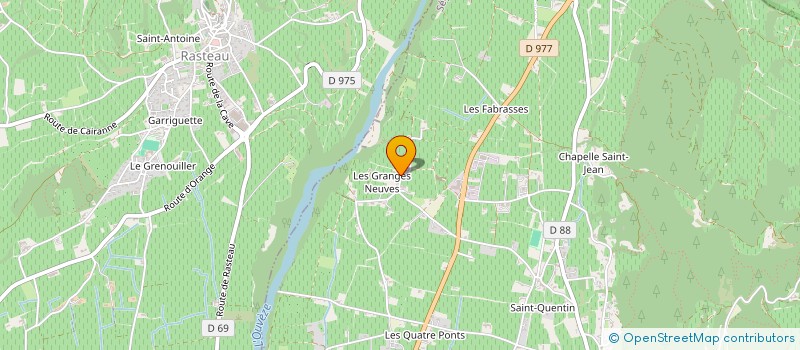 localisation de l'entreprise MADAME RAYMONDE MONTLAHUC  SEGURET