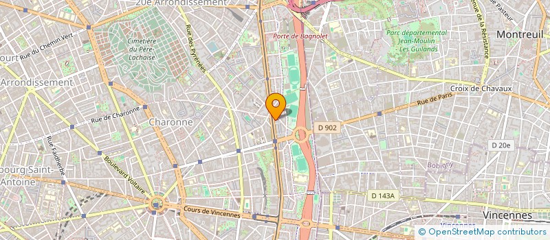 localisation de l'entreprise MADAME RAYMONDE OUAZANA  PARIS