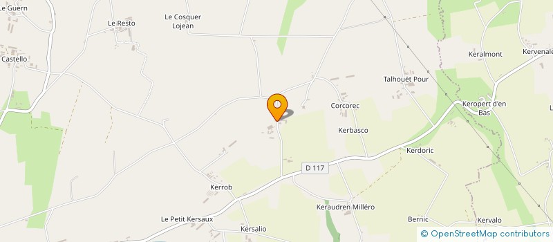 localisation de l'entreprise MADAME RAYMONDE PASCO  PLUMELIN