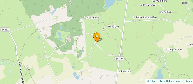 localisation de l'entreprise MADAME RAYMONDE PELTIER  EVRON