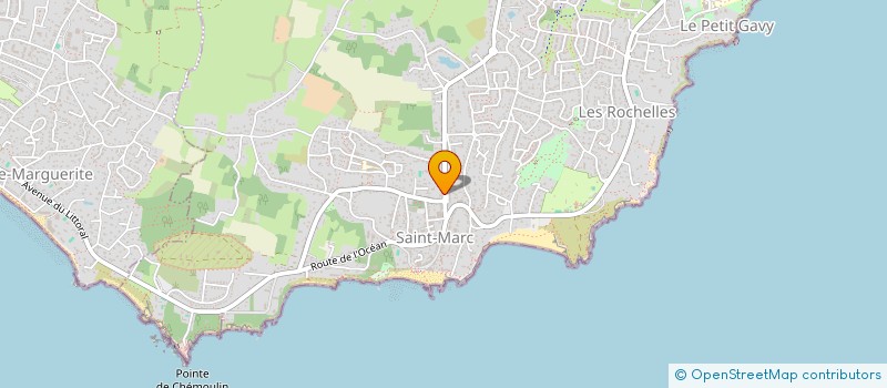 localisation de l'entreprise MADAME RAYMONDE PERRAUD à SAINT-NAZAIRE