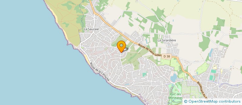 localisation de l'entreprise MADAME RAYMONDE PERRAULT à BRETIGNOLLES-SUR-MER