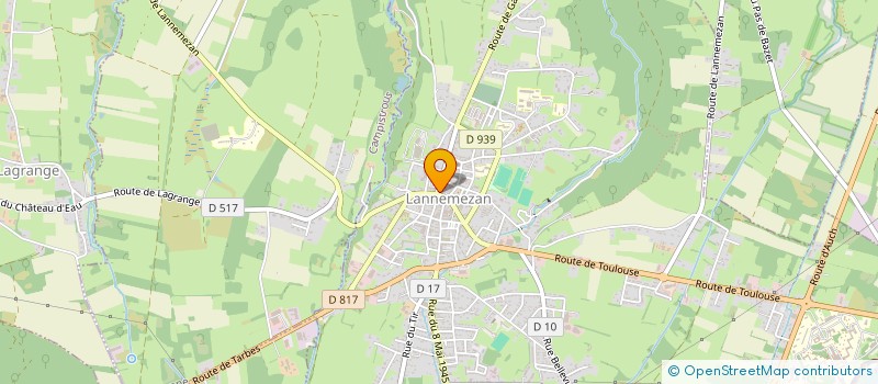 localisation de l'entreprise MADAME RAYMONDE PLANELLA à LANNEMEZAN
