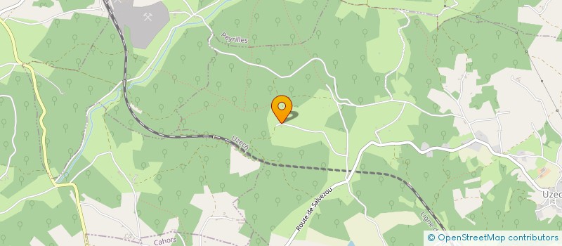 localisation de l'entreprise MADAME RAYMONDE REY  UZECH