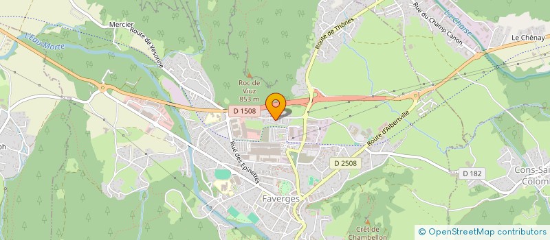 localisation de l'entreprise MADAME RAYMONDE RITTER  PORTES-LES-VALENCE