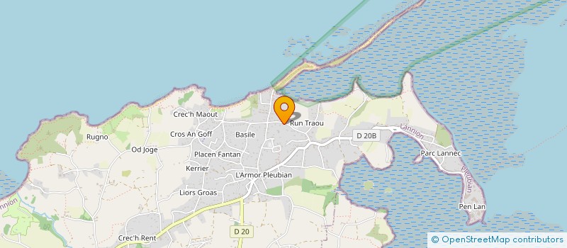 localisation de l'entreprise MADAME RAYMONDE ROBERT  PLEUBIAN