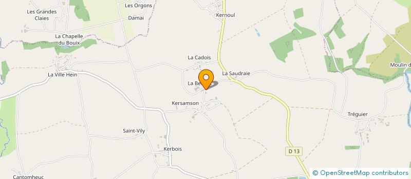 localisation de l'entreprise MADAME RAYMONDE ROUAUD  LOYAT