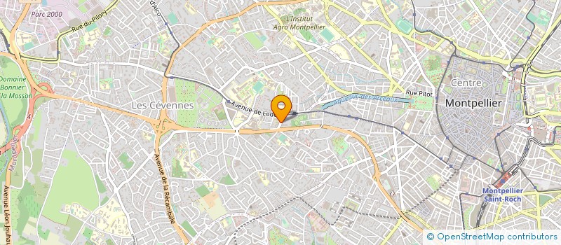 localisation de l'entreprise MADAME RAYMONDE SANCHIS à MONTPELLIER