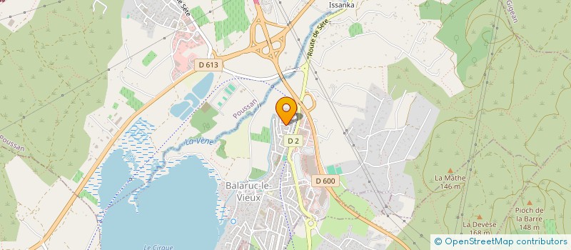 localisation de l'entreprise MADAME RAYMONDE SICILE à BALARUC LES BAINS