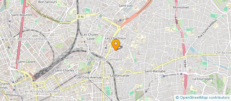localisation de l'entreprise MADAME RAYMONDE SYLVESTRE à MARSEILLE