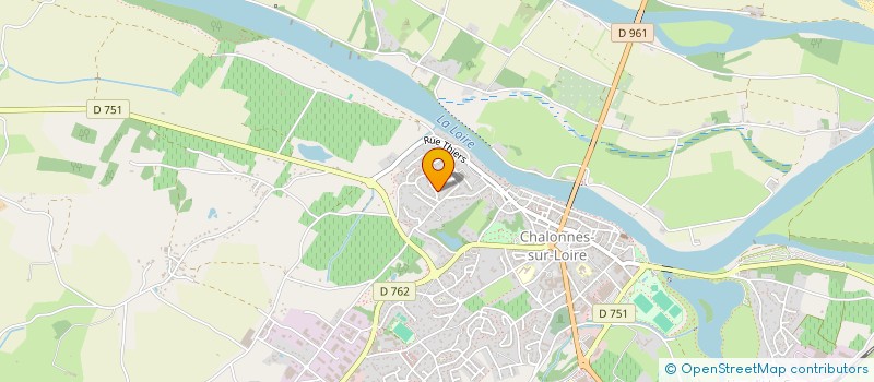 localisation de l'entreprise MADAME RAYMONDE TALINEAU  CHALONNES-SUR-LOIRE