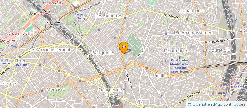 localisation de l'entreprise MADAME RAYMONDE VAURES  PARIS